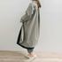 [Natural Garden] MADE N Linen Round Kara Long Jacket_High-quality materials, linen materials, signature products_ Made in KOREA